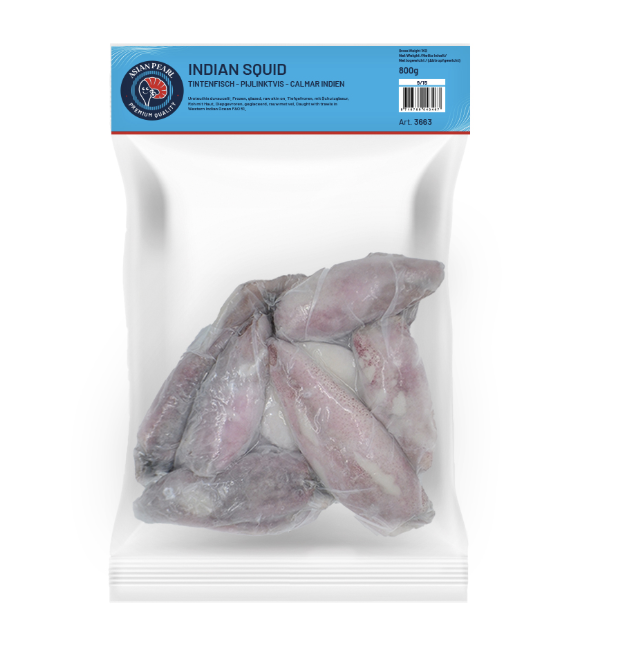 Asian Pearl Indian Squid 11/15 1kg