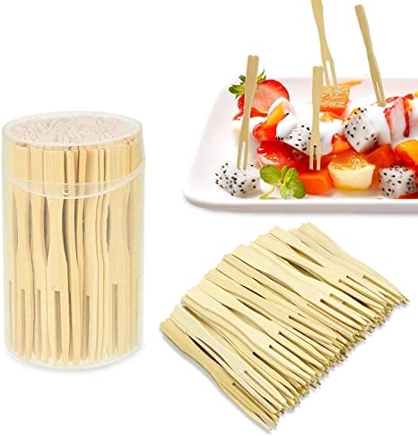 Bamboo Forks/Cocktail Stick 144 pcs/ unit