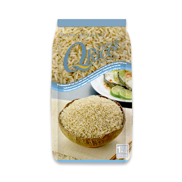 Q RICE Thai Hom Mali Cargo Rice (Indigo) 1kg