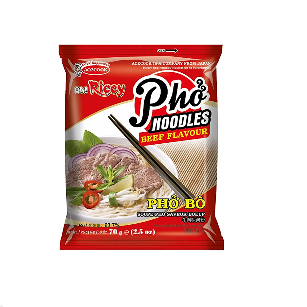 Instant Rice Noodle Beef 70g