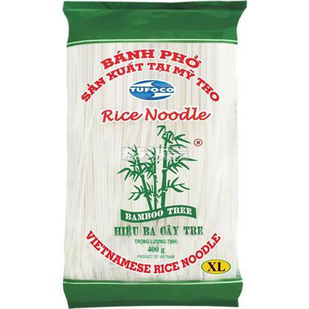 BAMBOO TREE Banh Pho Rice Noodle XL 10mm 400g