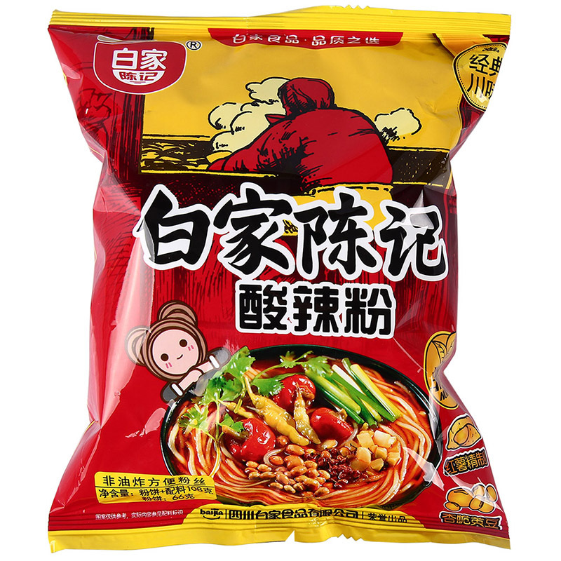 BJ Inst Vermicelli Hot & Sour 105g