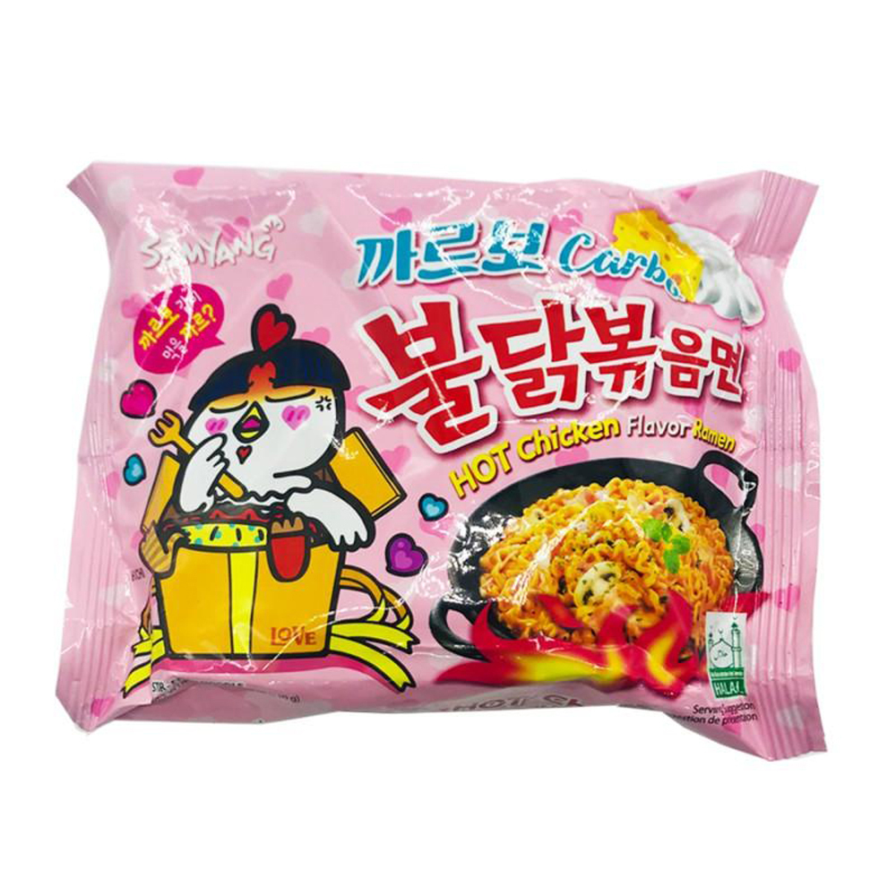 KR Samyang Hot Chicken Ramen Carbo 130g