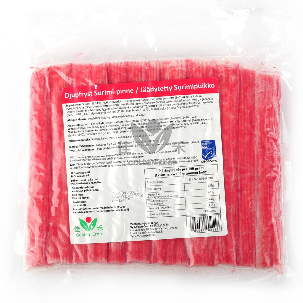 Daikyo Surimi Sticks 18cm 1kg