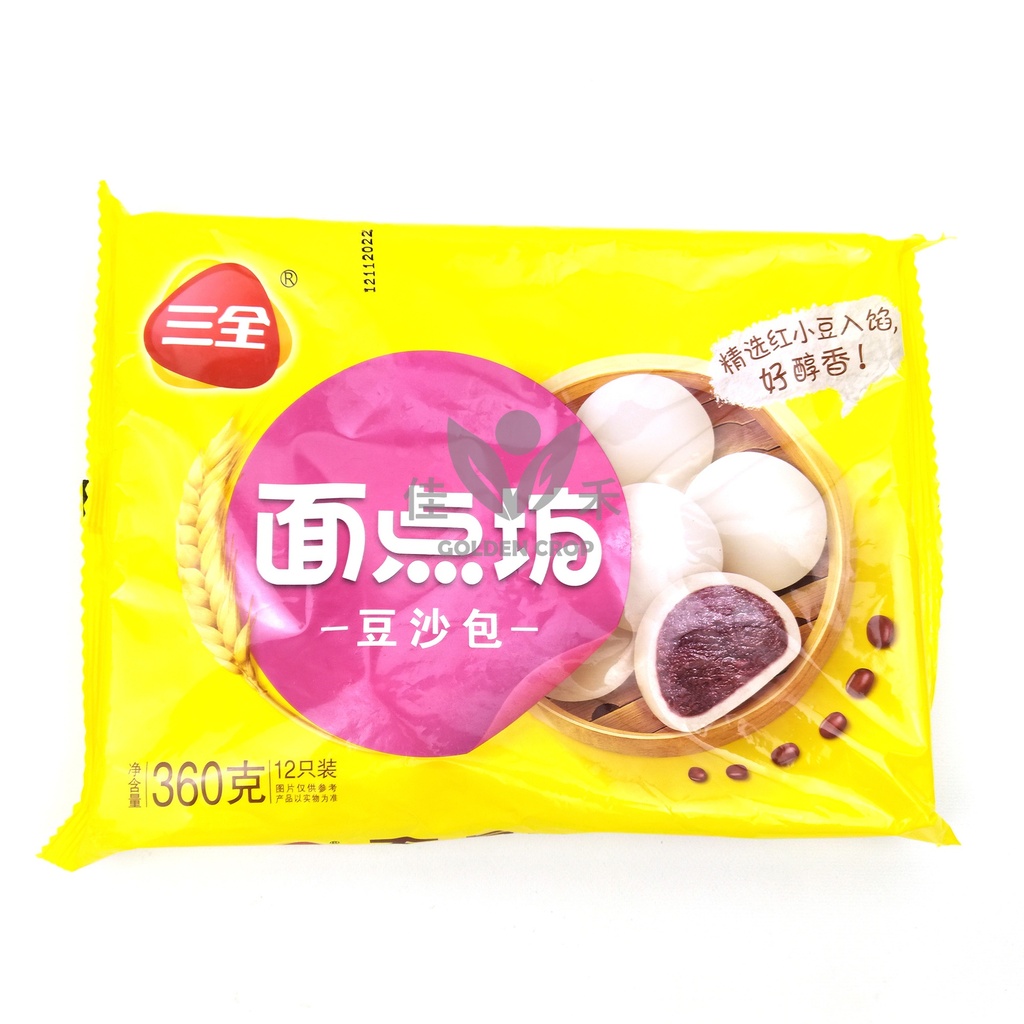 SQ Sweet Bean Paste Bun 360g