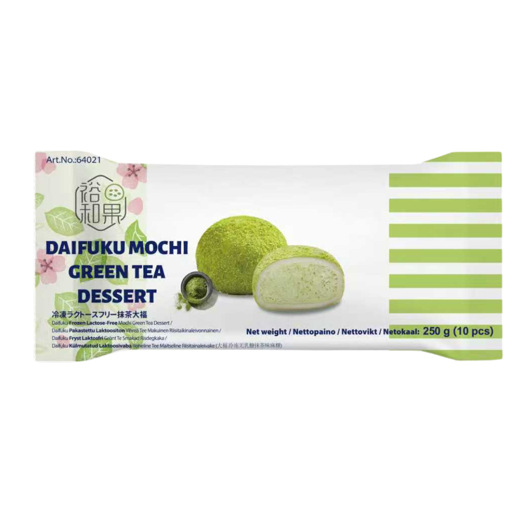 Daifuku Lactose-free Mochi Green Tea 250g