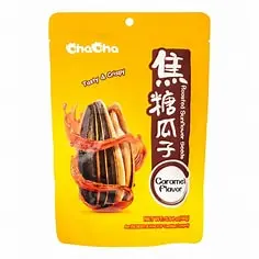 Chacha Sunflower Seeds caramel flavor 160g