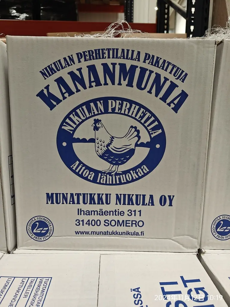Fresh eggs 10kpl
