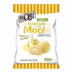 Custard mochi banana 110g