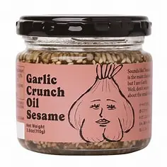 JP garlic crunch oil sesame 110g