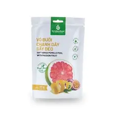 Soft dried pomelo peel with passion fruit 45g