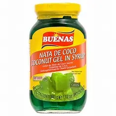 Buenas coconut gel Green in syrup 340g