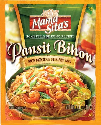 Mama sitas pansit Bihon rice noodle stir fry mix 40g