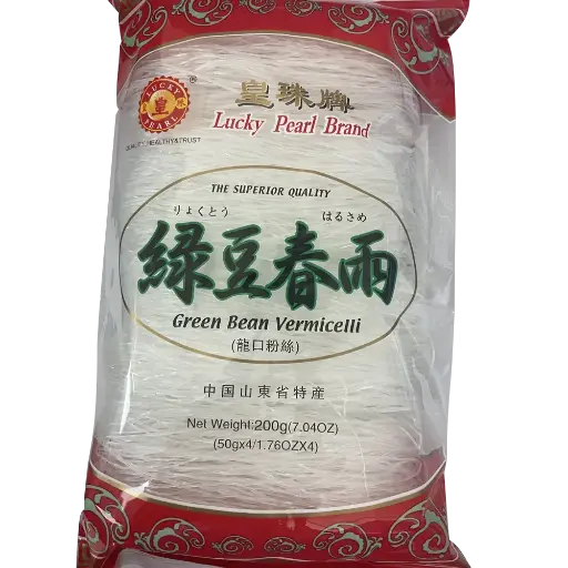 Lucky pearl brand longkou premium green bean 400g