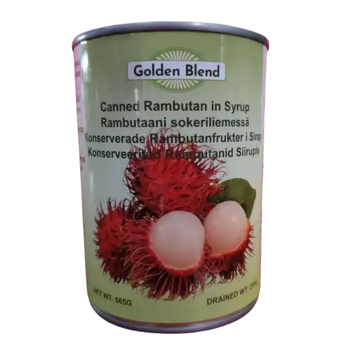 [1.6.2028] Golden blend canned rambutan in syrup 565g