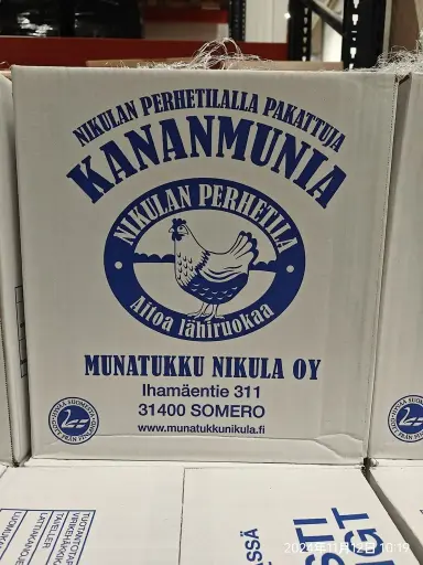 Fresh eggs 10kpl